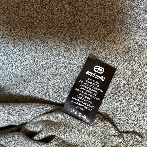 Ecko Unltd. Mark grey polo shirt size small menswear - Picture 7 of 9